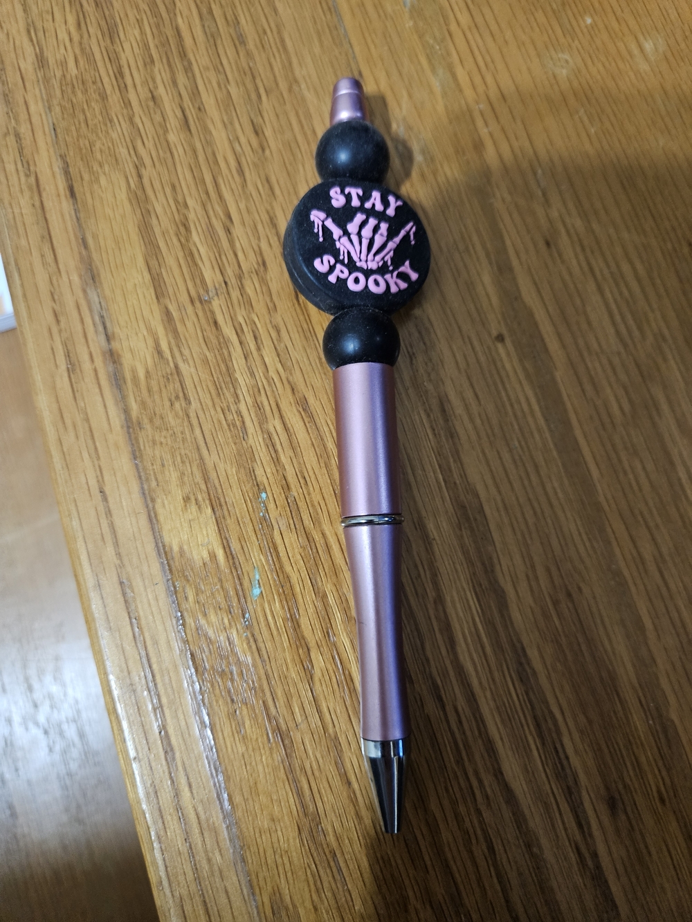Stay Spooky Beaded Pen